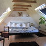 Schlafzimmer unterm Dach