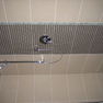 Dusche mit gefliestem (gekieselten) Boden