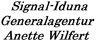 Weiteres Logo der Firma Signal-Iduna Generalagentur Anette Wilfert