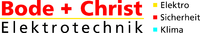 Logo der Firma Bode + Christ Elektrotechnik GmbH