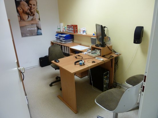 Messkabine und Beratungsraum Akustik