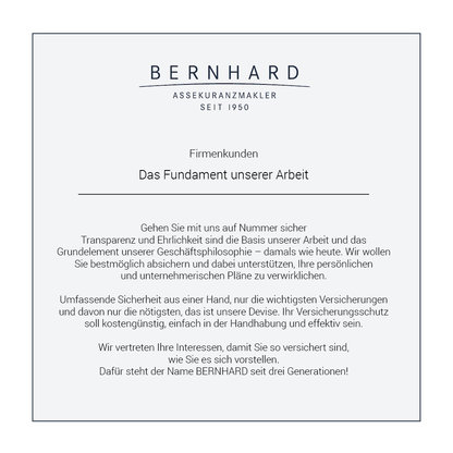 BERNHARD Assekuranzmakler GmbH Abbildung Nr. 4