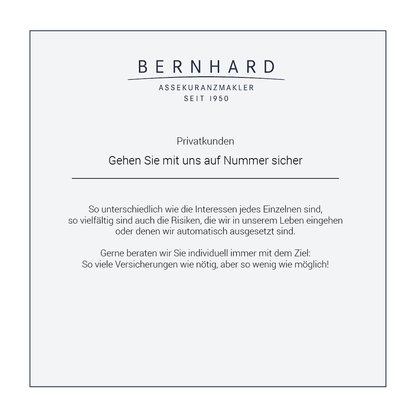 BERNHARD Assekuranzmakler GmbH Abbildung Nr. 2