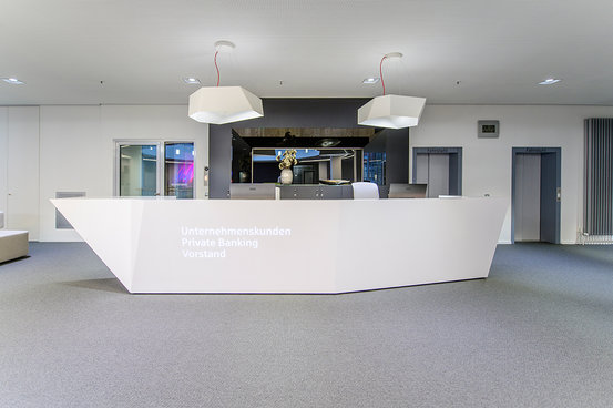 Empfangsbereich vom Tischler