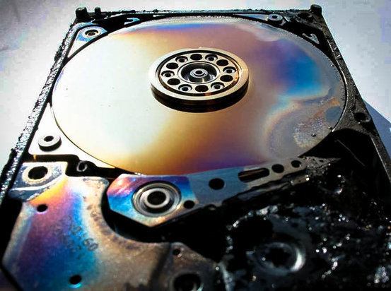 Datenrettung Brandschaden - Wasserschaden