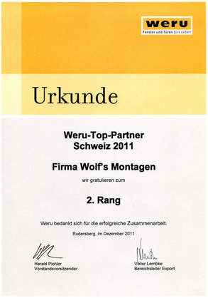 Wolf Fenster und Türen AG Abbildung Nr. 12