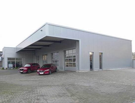 Neue moderne Werkstatt