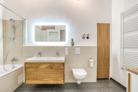 Wohnungssanierung in Charlottenburg Badezimme