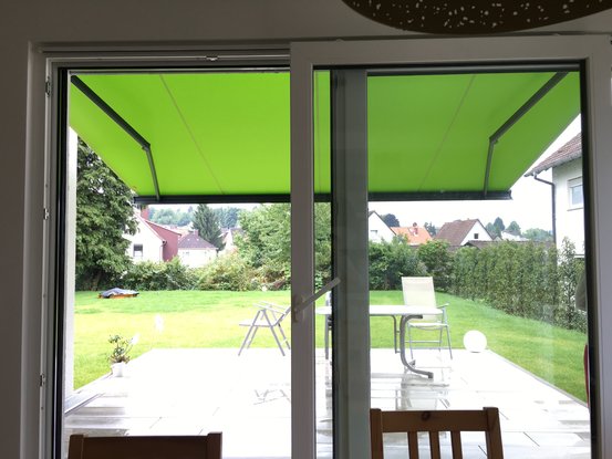 Weinor Markise gruen Ober Ramstadt