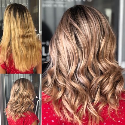 Pearlmuttblond  Balayage 