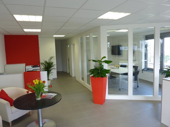 Büroräume der Filiale in Bad Krozingen