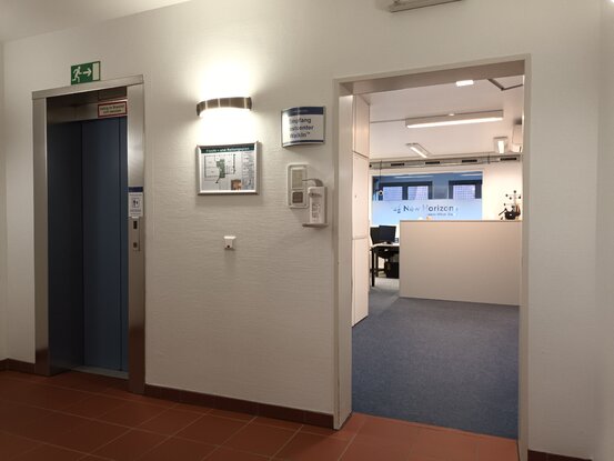 New Horizons Hamburg - Empfang