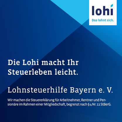 Lohi - Lohnsteuerhilfe Bayern e. V. Penzberg Abbildung Nr. 1