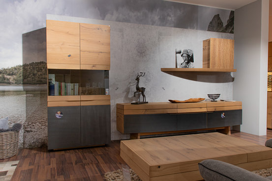 Voglauer V-Organo Wohnwand