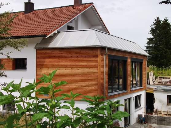 Komplettsanierung mit Anbau