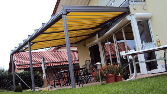 glasklar BAUER MARKISEN & GLASOASEN® Abbildung Nr. 9