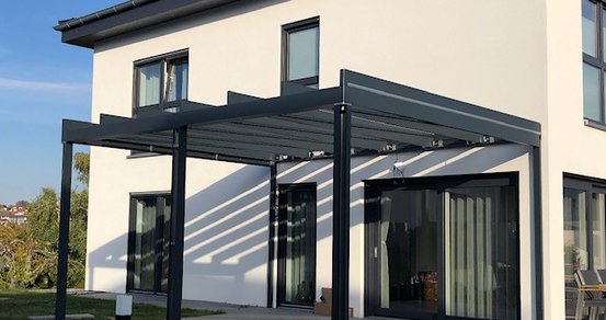 glasklar BAUER MARKISEN & GLASOASEN® Abbildung Nr. 1