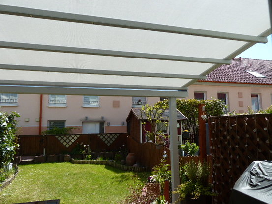 Weinor Pergotex II  Montage in Saulheim bei M