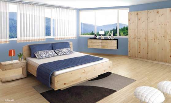 Raumkonzept in Zirbe