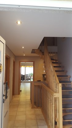 Flur- Eingangsbereich - Spanndecke weiss matt