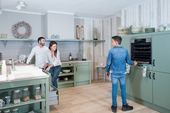 Moderne Landhauskueche