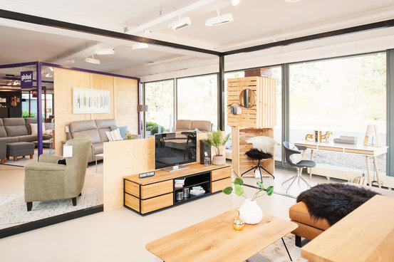 Unser Eingangsbereich im Einrichtunghaus