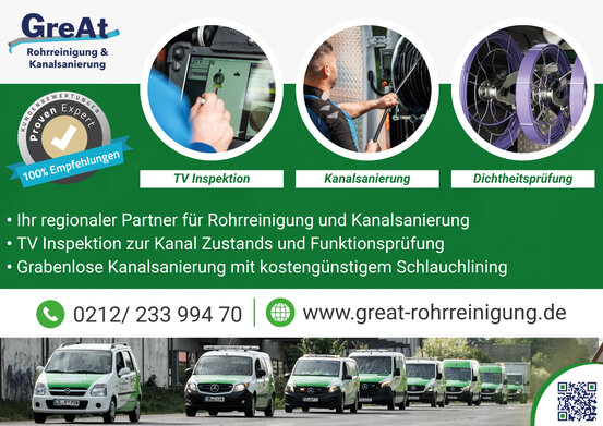 GreAt Rohrreinigung & Kanalsanierung Abbildung Nr. 10