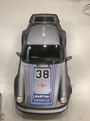 Porsche Komplettfolierung mit Martini Racing 