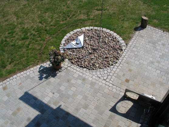 Grauer Sandstein als Idylle...