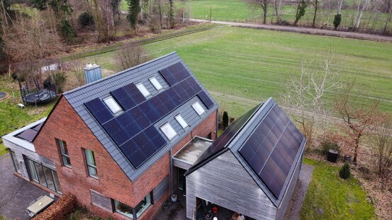 Aufdach-PV-Anlage