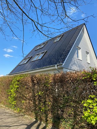 Dachintegrierte Photovoltaikanlage