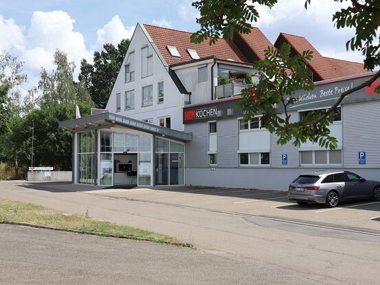 Eingang Kuechenstudio Schwaebisch Hall
