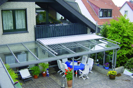 Terrassendach mit Beschattung