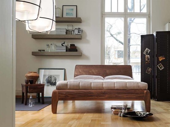 dormiente Massivholzbett Gonda