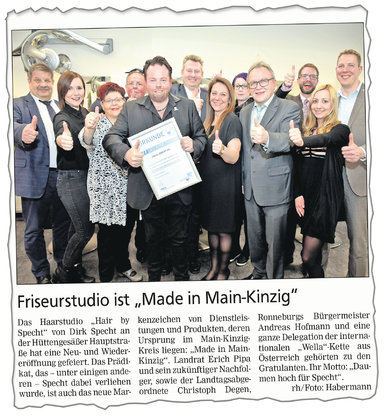 Auszeichnung - Made in Main Kinzig