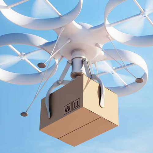 Kommt die Paketzustellung per Drohne? Das Für und Wider