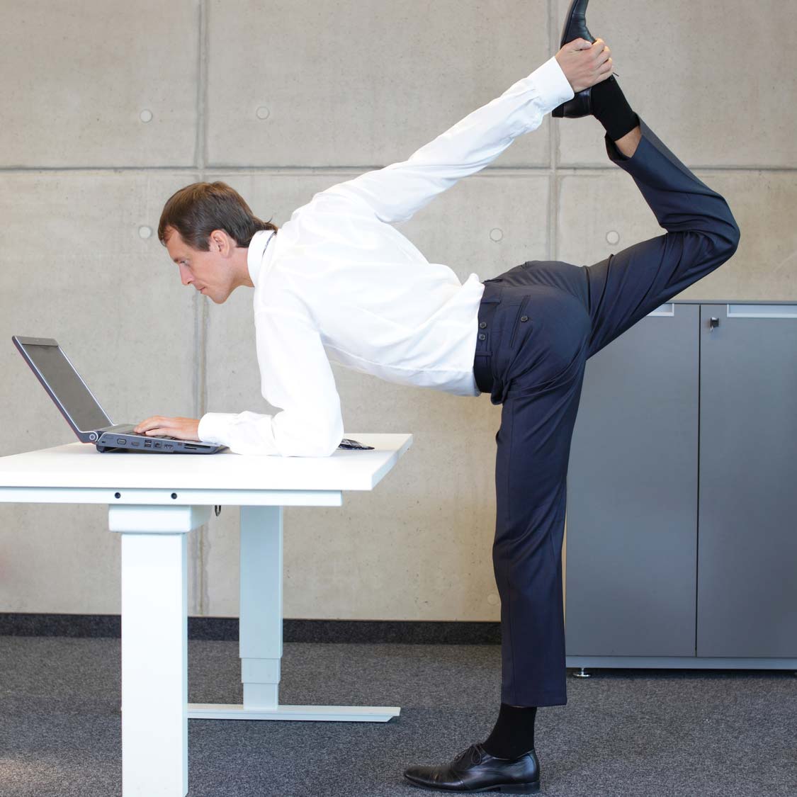 10 Büro-Fitness Routinen für den eingerosteten Großstädter