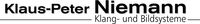 Weiteres Logo der Firma Klaus-Peter Niemann Klang- und Bildsysteme