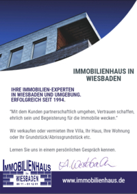 Logo der Firma IMMOBILIENHAUS in Wiesbaden