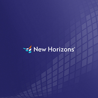 Weiteres Logo der Firma New Horizons Hamburg