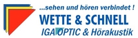 Logo der Firma Wette & Schnell GmbH IGA OPTIC + Hörakustik