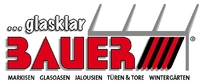 Logo der Firma glasklar BAUER MARKISEN & GLASOASEN®