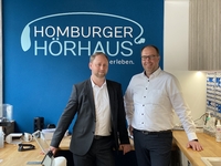 Weiteres Logo der Firma Homburger Hörhaus, Leppert & Weidmann OHG