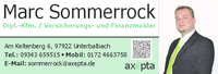 Weiteres Logo der Firma Marc Sommerrock - axepta - Versicherungsmakler